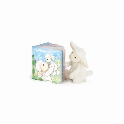 Jellycat My Mum and Me and Bashful Lamb Medium USA | 26541EJOI